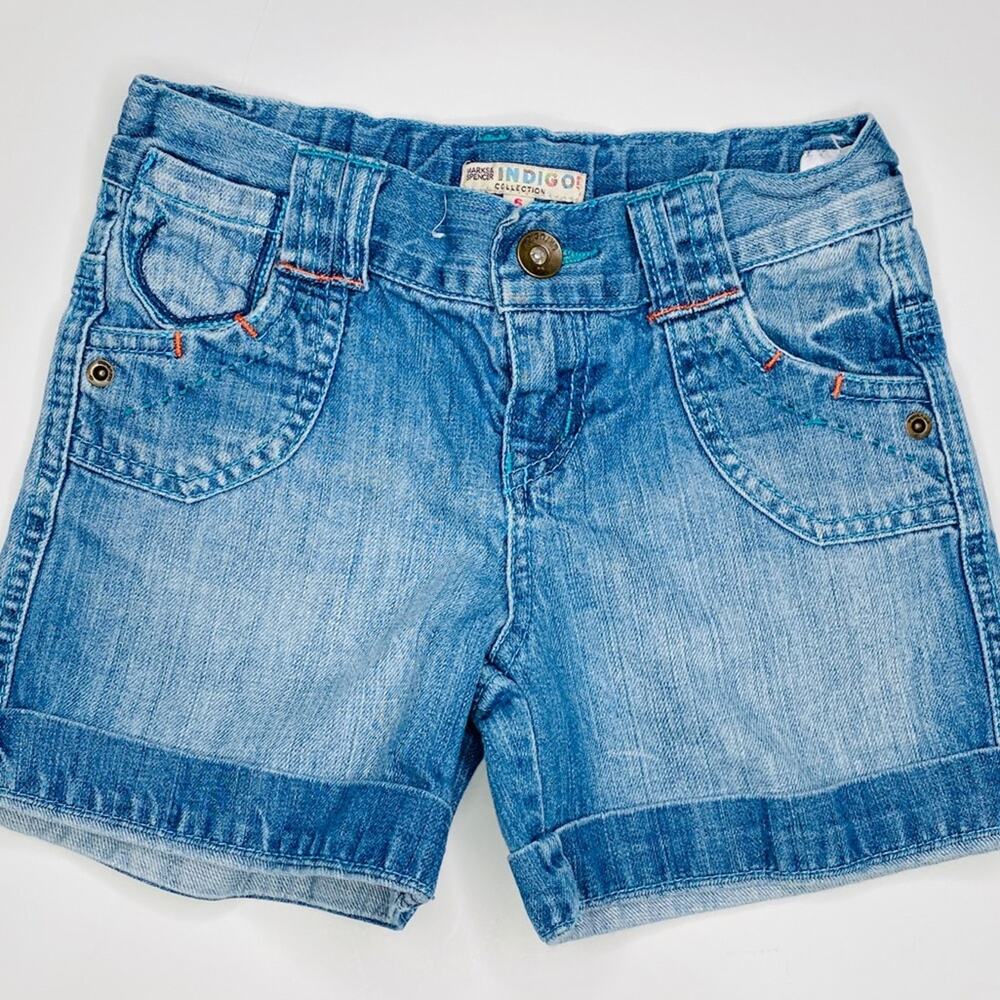 Marks & Spencer girl 6 denim shorts distressed